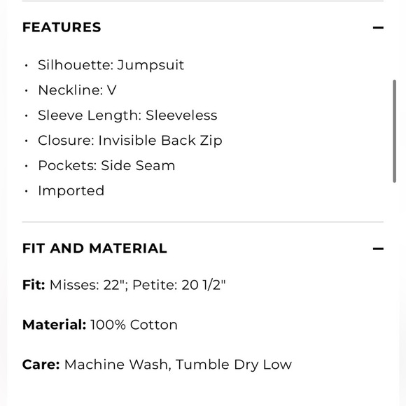 ❤️Talbots,Tie-Front Jumpsuit- Poplin in Red Apple, Excellent Condition, Size 8 - Picture 3 of 13